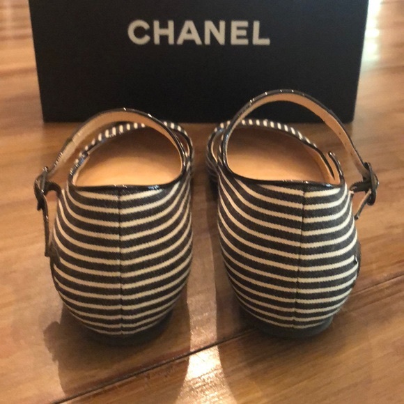 🔖SOLD🔖 EUC! Chanel Mary Jane Flats 39 - Picture 10 of 15